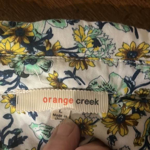 BohoOrange Creek long sleeve one pocket dress size large. - Picture 3 of 5